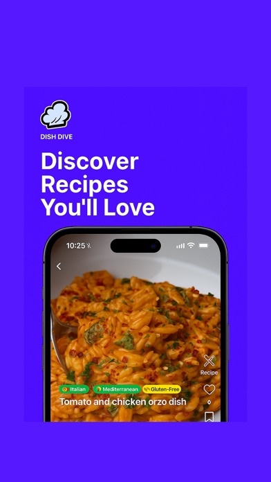 DishDive (Recipes) screenshot