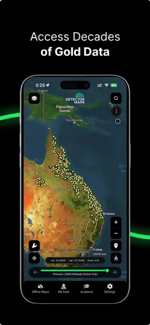 Detector Maps iPhone screenshot 1