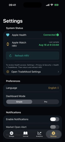 TradeMood Screenshot 4 of 5