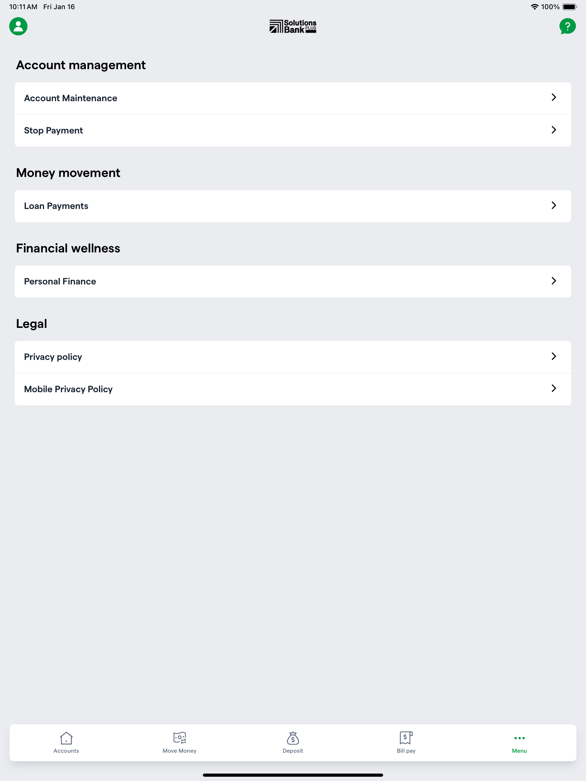Solutions Plus Bank Mobile screenshot 10