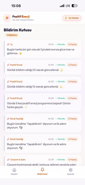 Pozitif Enerji: Motivasyon screenshot 1