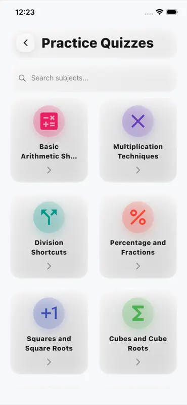 Mental Math Quiz Pro screenshot 2 of 5