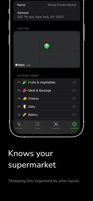 SmartShopr Shopping List screenshot 1