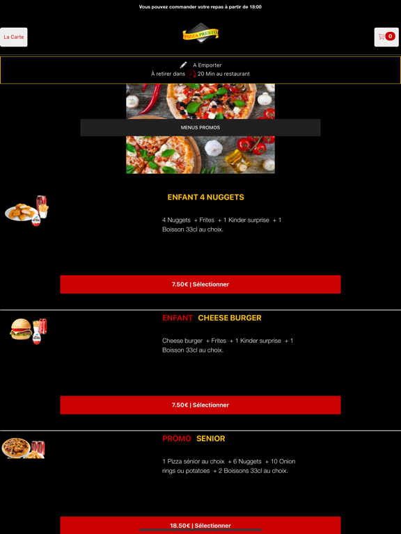 Screenshot #6 pour Pizza Presto Honfleur