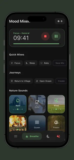 Mood Mixer: Focus & Breathe screenshot 3
