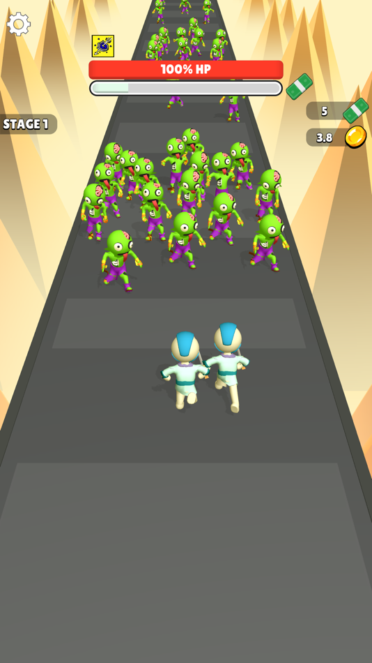 #4. Battle Heroes Run (iOS) By: Mustafa Akbaba