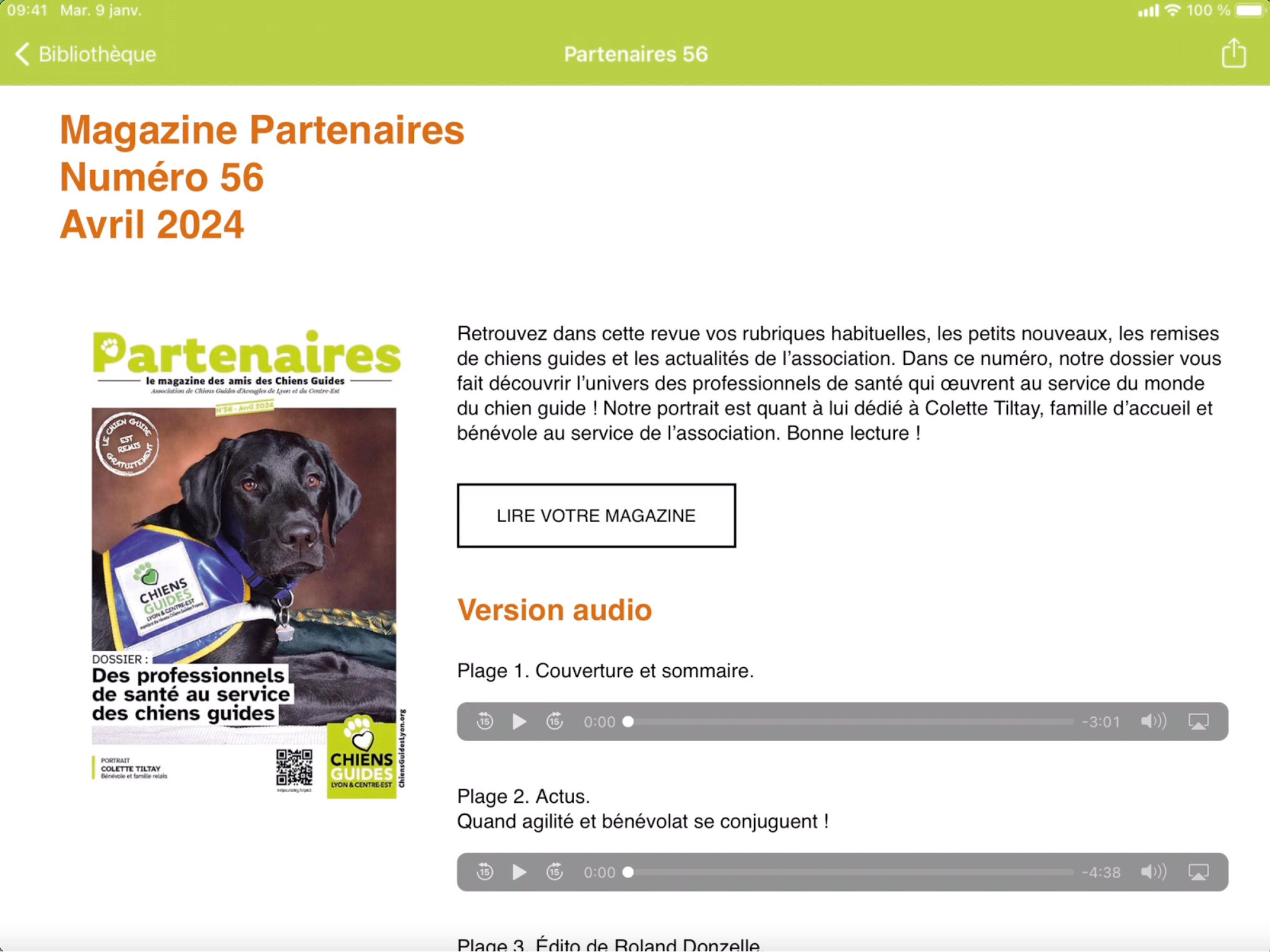 Chiens Guides Lyon Centre Est screenshot 9