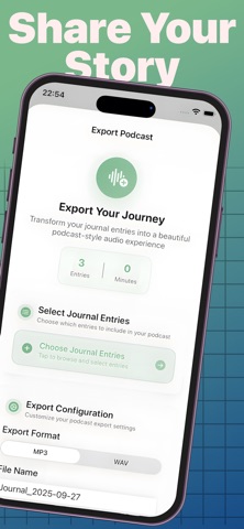 Mindcast: AI Voice Journal screenshot
