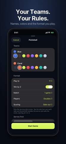Scoresmith: Pickleball Score screenshot 7