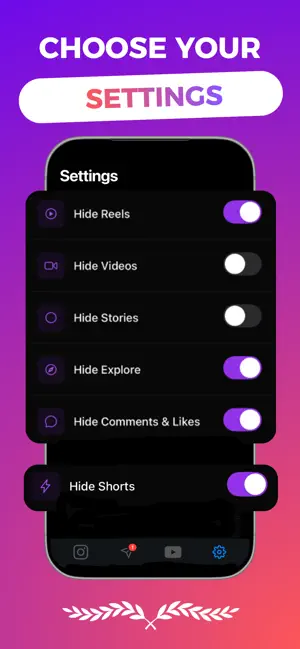 FeedLite - Block Reels&Shorts screenshot 4