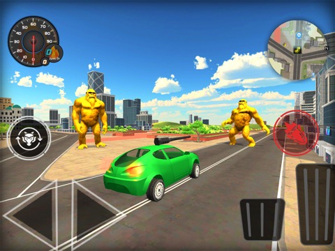 Kaiju Robot Car Transform Gameのおすすめ画像4