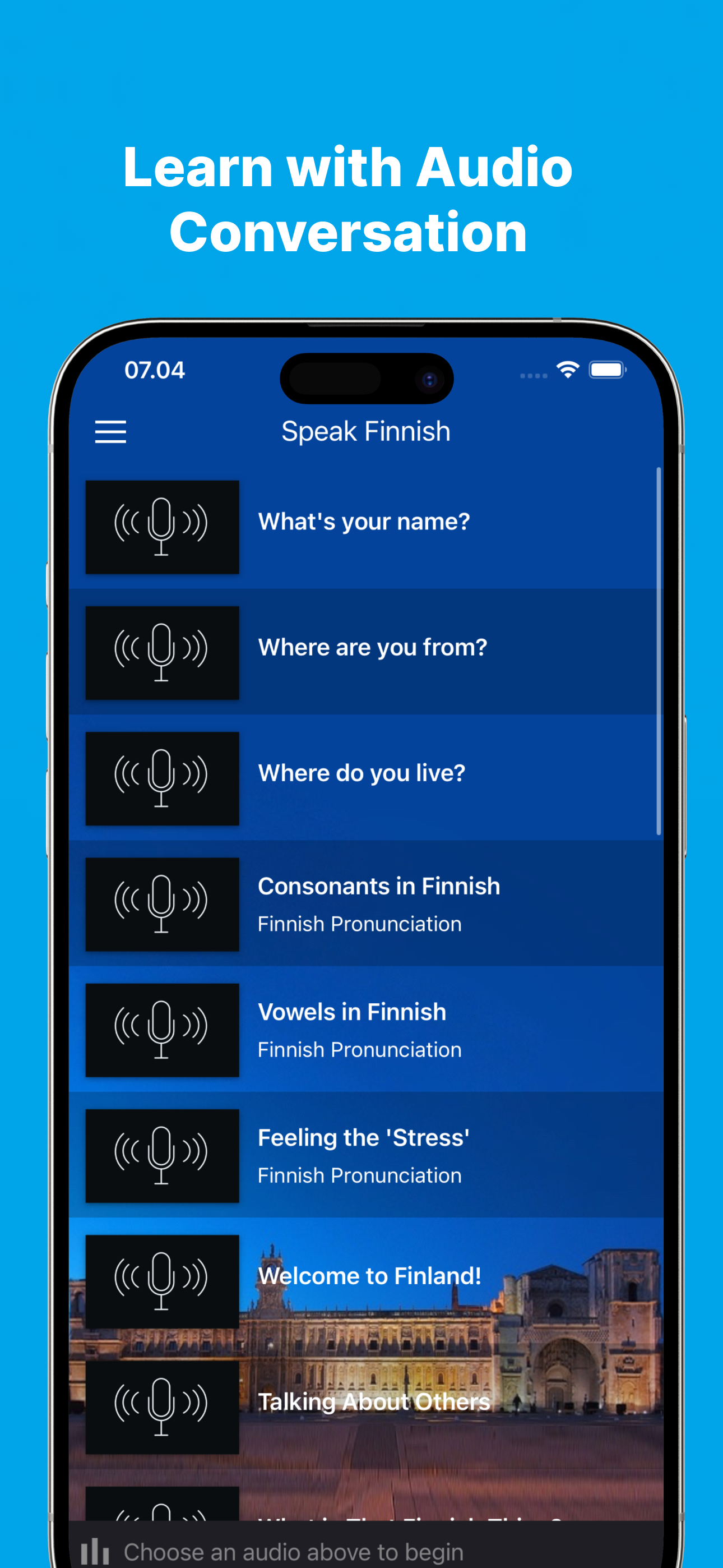 Fast - Speak Finnish Language