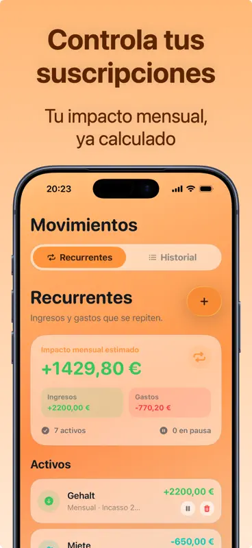 Crena - Gastos y Presupuesto screenshot 6 of 7