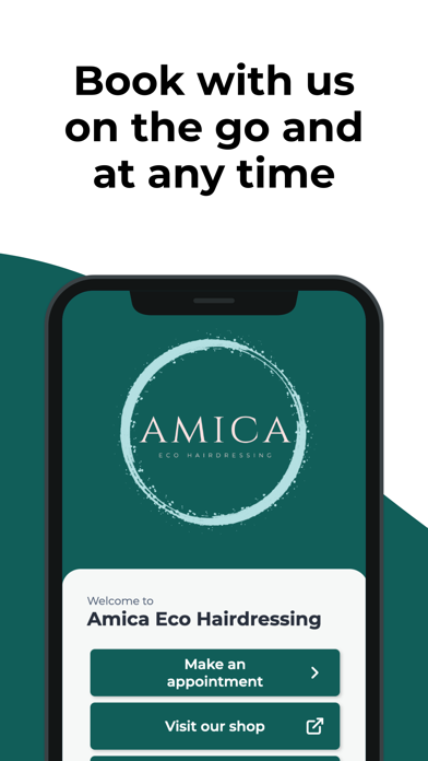 Amica Eco Hairdressing Screenshot