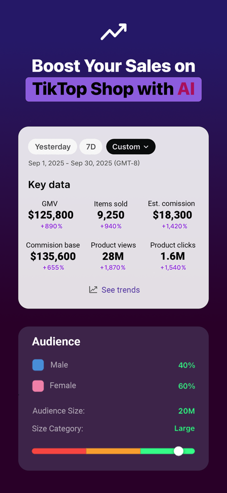 Tk Trends - Viral Growth AI screenshot 4