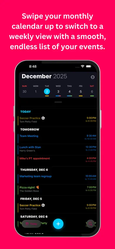 Eventual Calendar screenshot 2