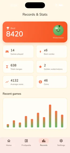 Fruitnest: Merge Fruit Puzzle screenshot 2