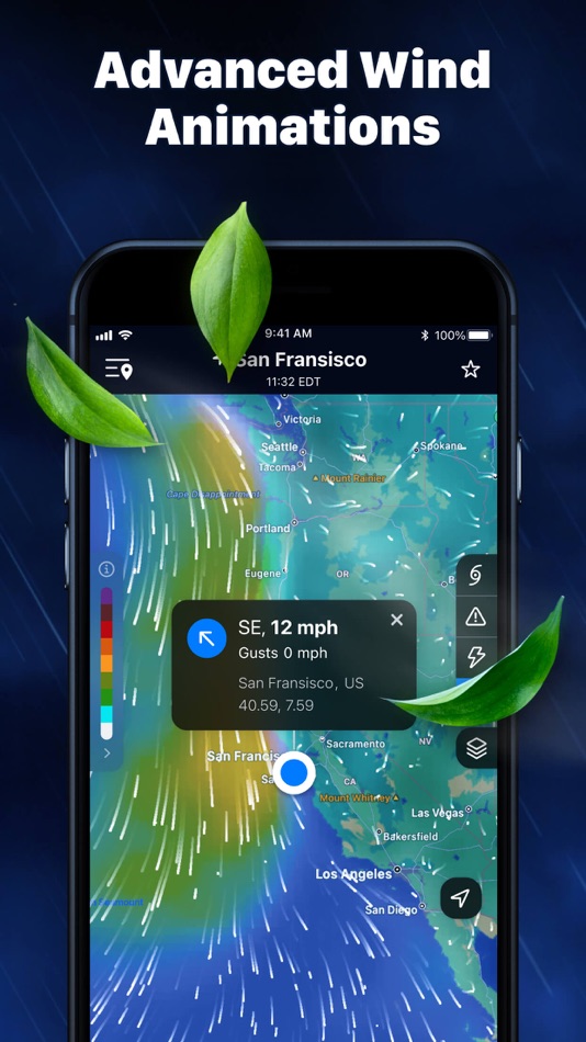 #7. Weather Radar - NOAA + Channel (iOS) Podle: Impala Studios