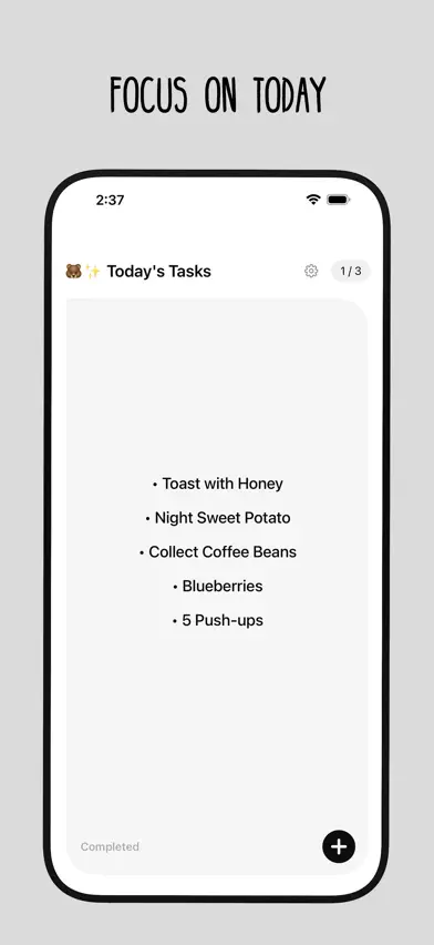 Bear Todo Box - Simple Planner screenshot 2