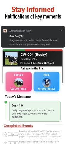 Animal Breeding, Birth Manager screenshot