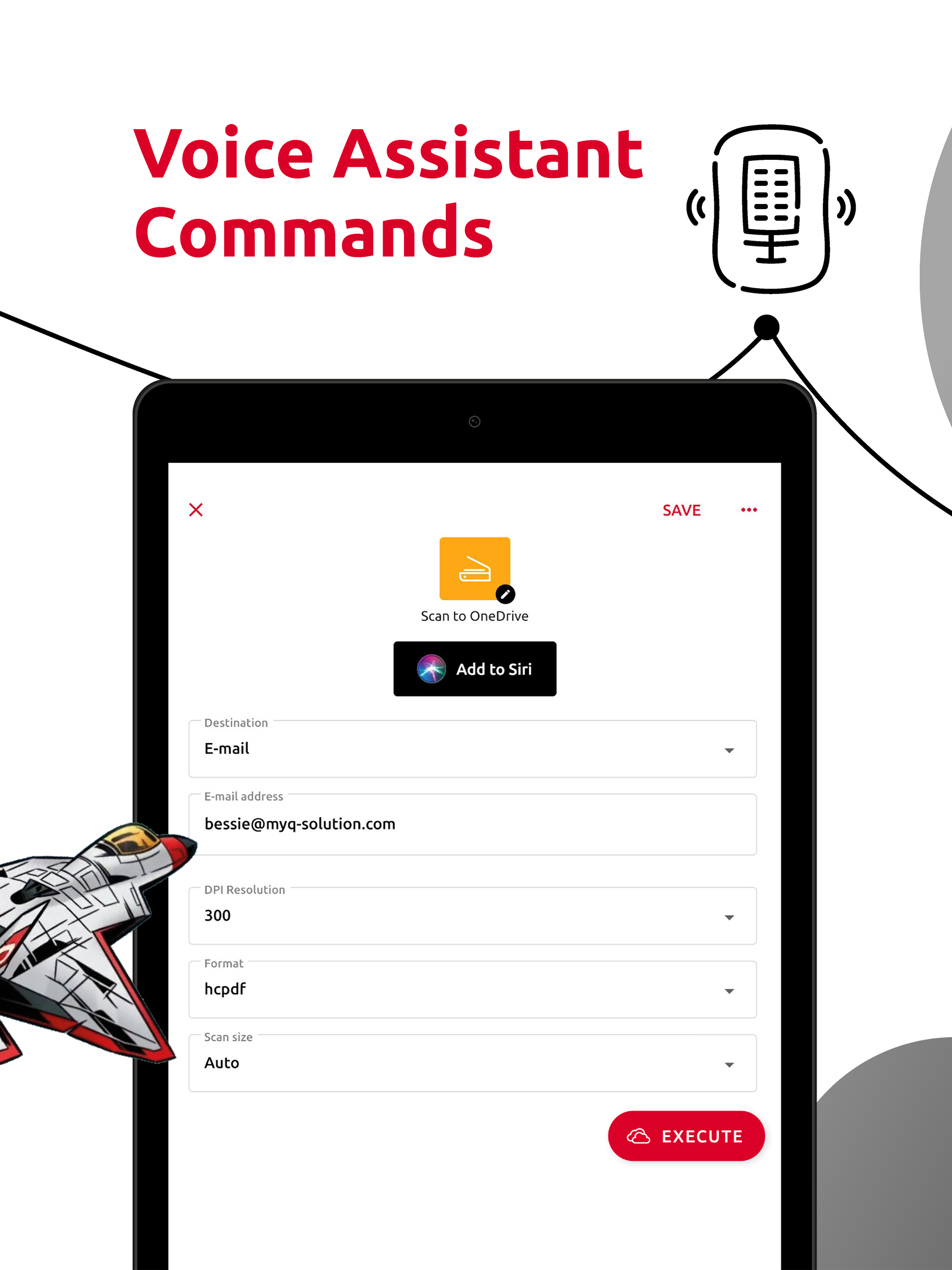 MyQ Roger: OCR scanner PDF