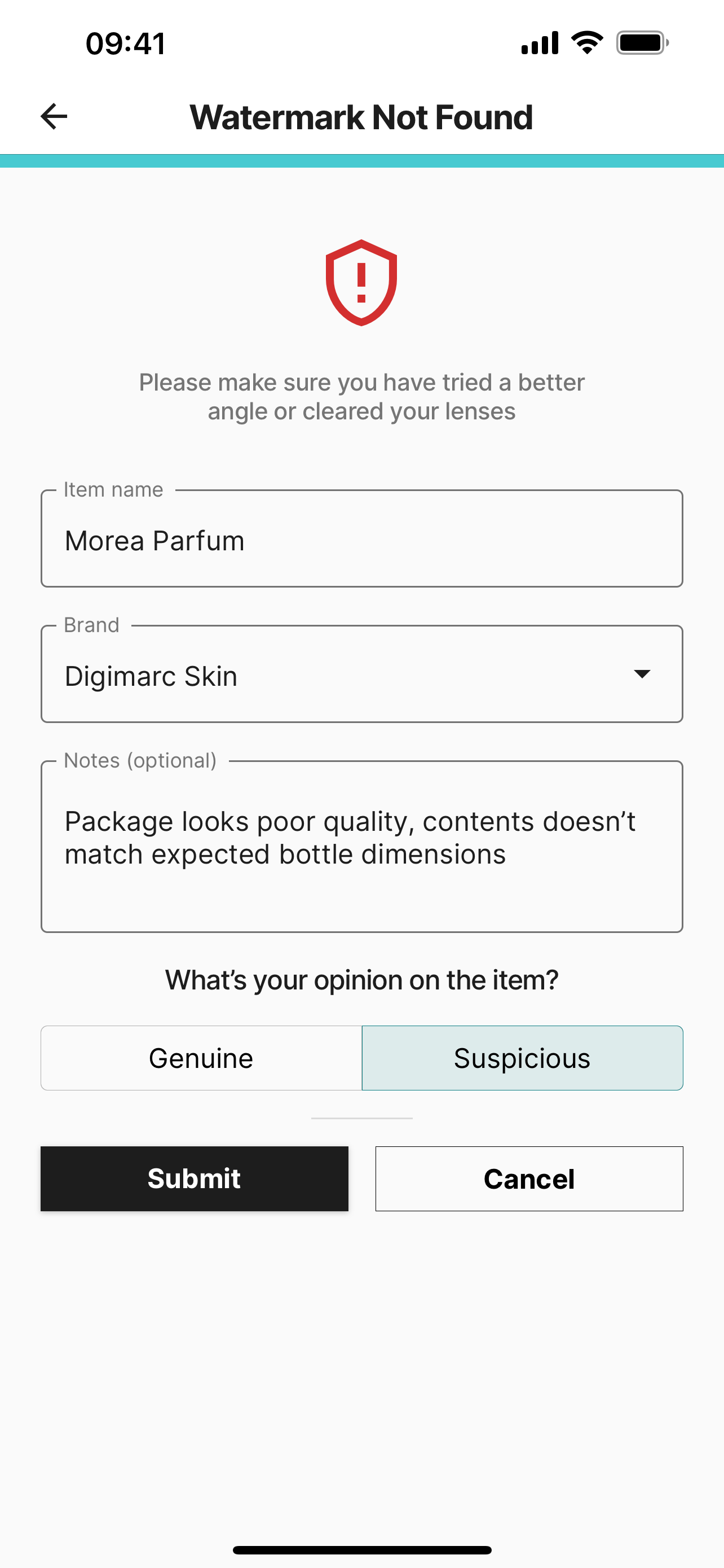 Digimarc Validate screenshot 5