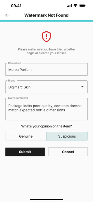 Digimarc Validate Screenshot 5 of 5