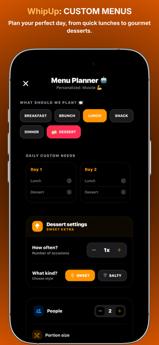 WhipUp: Your Kitchen Assistant Screenshot 2 of 6