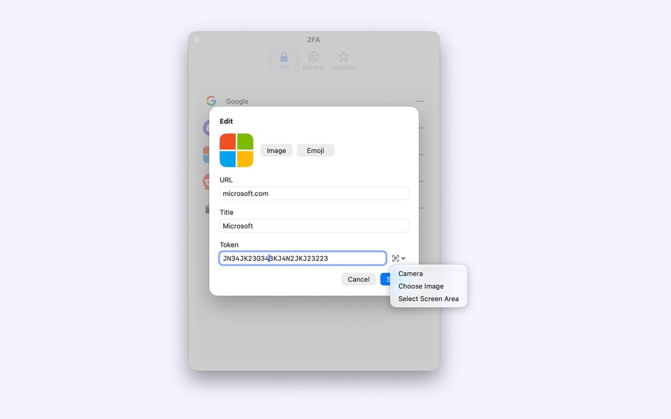 #2. 2FA Authentication Code (macOS) di: Gabriel Sgroi
