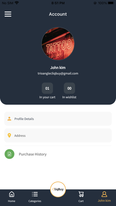 cliqbuy Screenshot