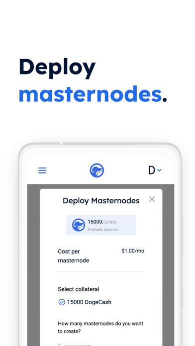 DogeCash App Screenshot