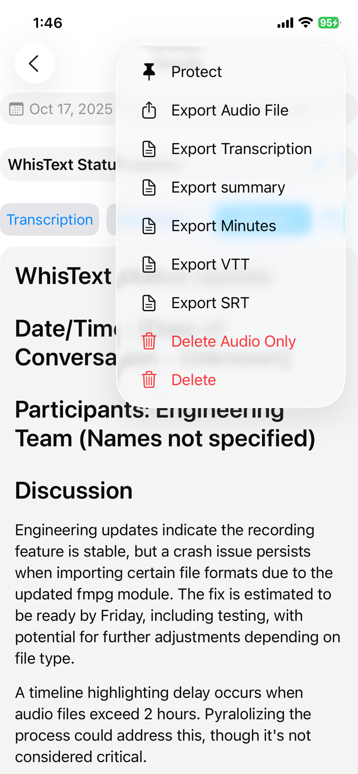 WhisText