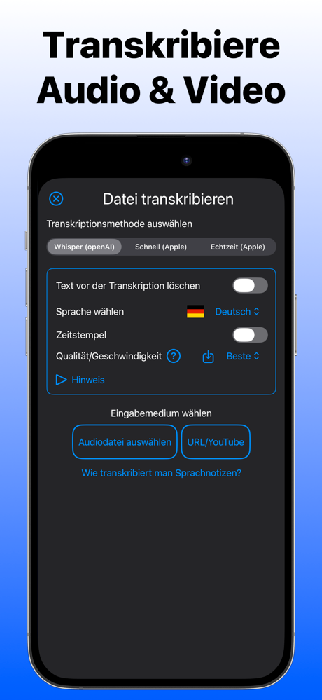 Sprachmemos & Diktat zu Text screenshot 2