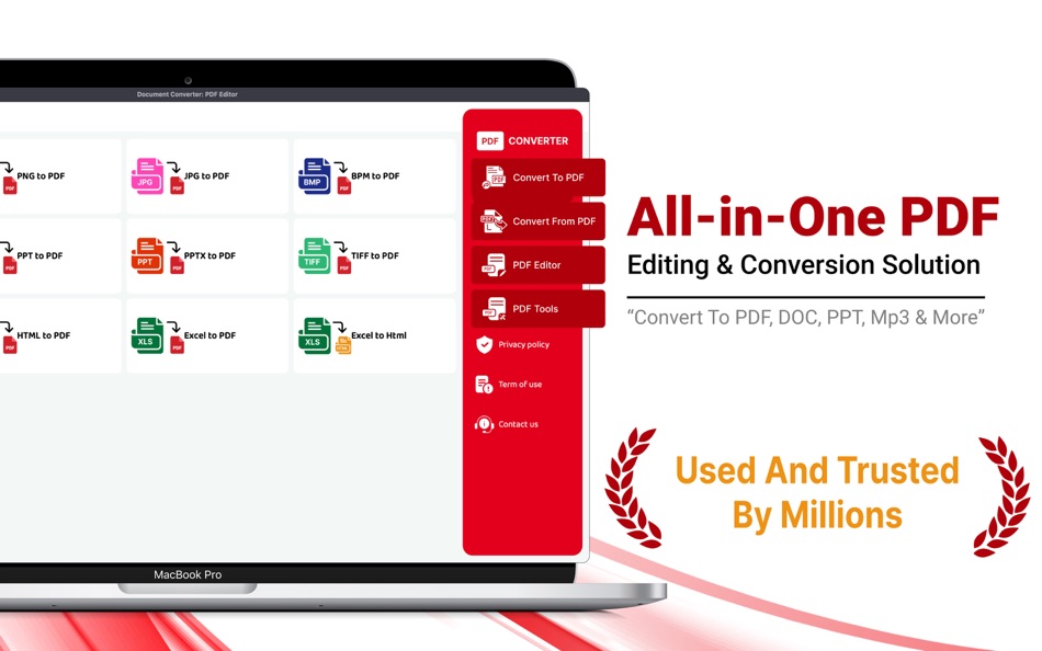#1. PDF Editor: Converter & Viewer (macOS) 由: Anam Adil
