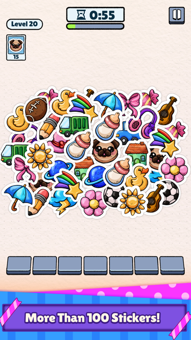 Doodle Match - Sticker Puzzle Screenshot