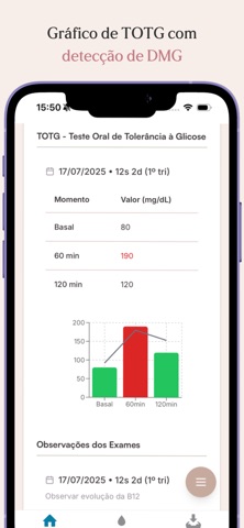 Nattal - Cartão de pré-natal screenshot