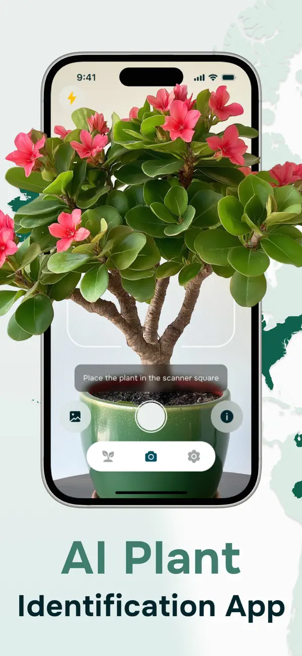 Screenshot #1 pour AI Plant Identification App