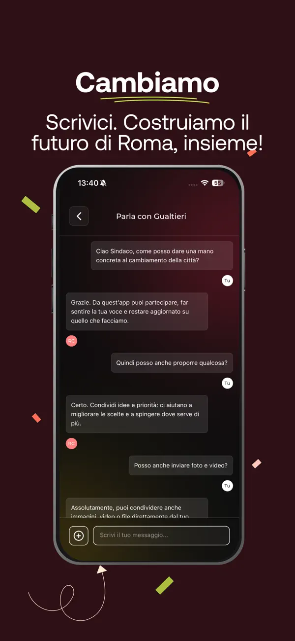 Screenshot #1 pour Roma Con Gualtieri