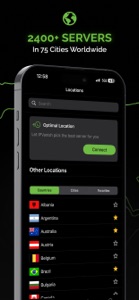 IPVanish: IP Location Changer screenshot #2 for iPhone