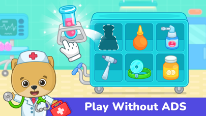 Kids Doctor Games: Hospital 3+ iPhone screenshot 5 - Education app