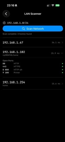NetDiag+ Network Toolkit Screenshot 4 of 10
