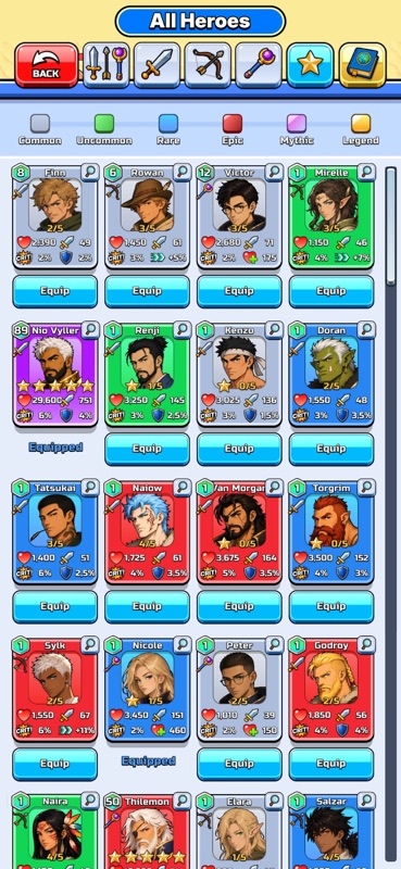 Loot Guild: Idle RPG screenshot 4