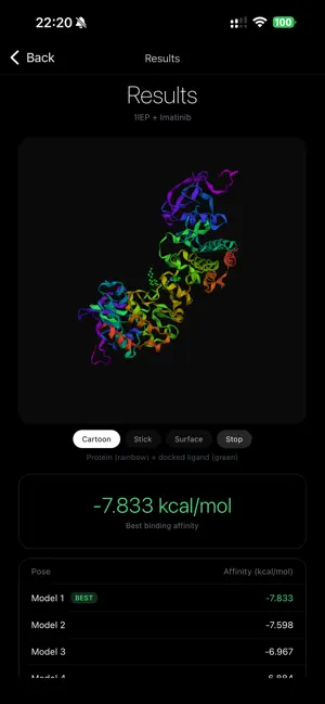MolDock - Protein-Ligand Dock screenshot 2