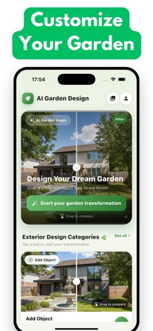 Garden AI Designer & Planner iPhone screenshot