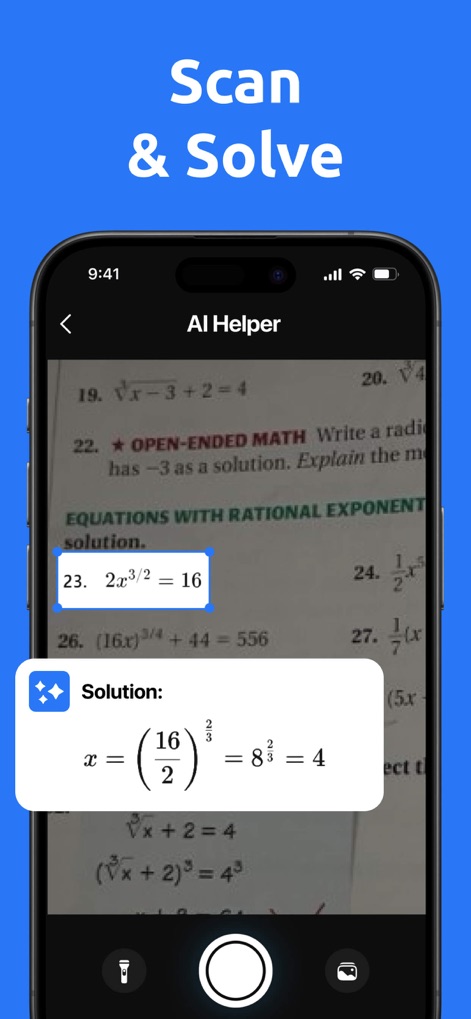 AI Homework Helper Ask,Solver - Education App | MWM