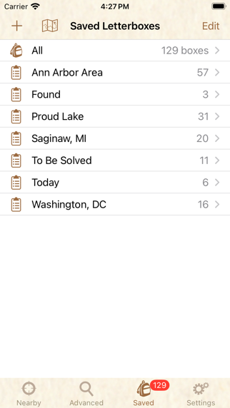 Clue Tracker for Letterboxing Screenshot