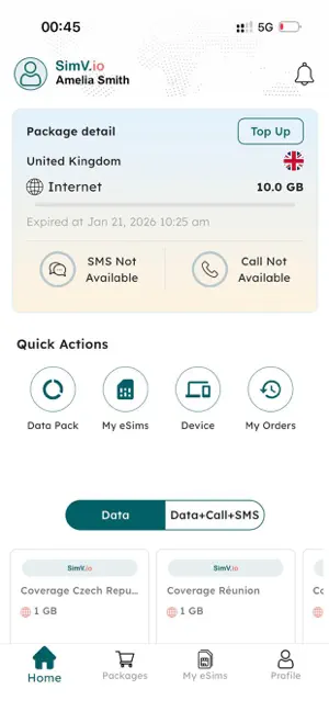 Simv screenshot 1
