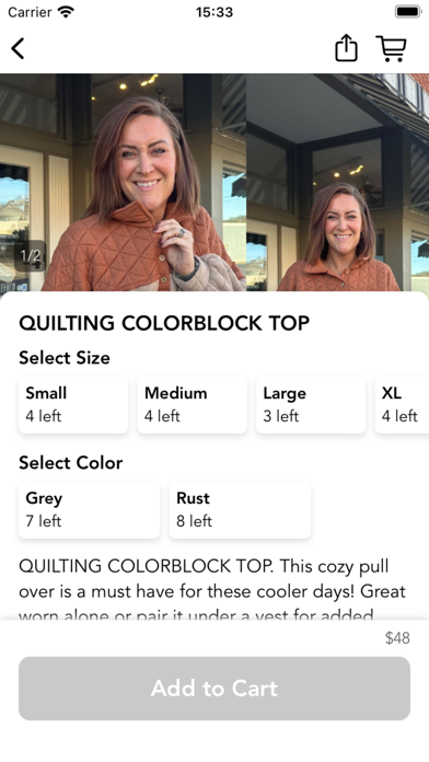 App screenshot
