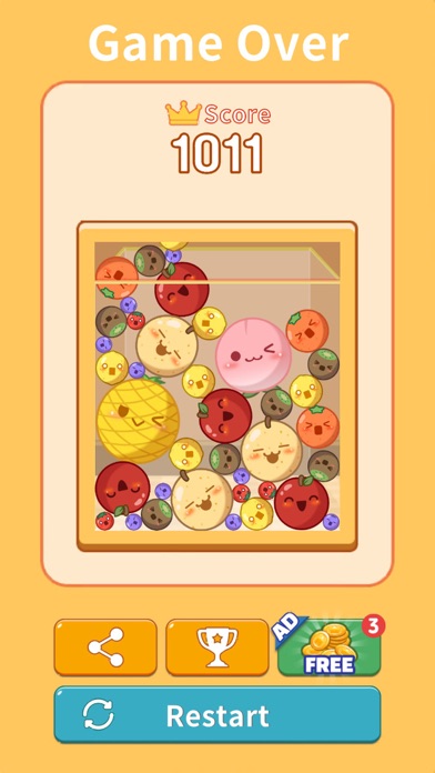 PupFruit - Merge Mania Screenshot
