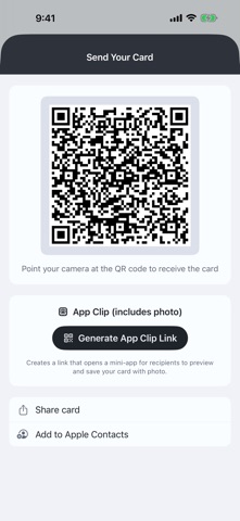 Business Card by TopDog screenshot